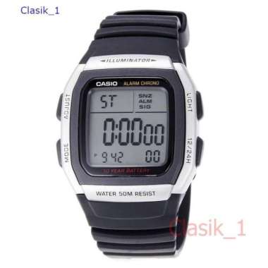 Original 100%!! CASIO W-96H-1AVDF Jam Tangan Pria W96H