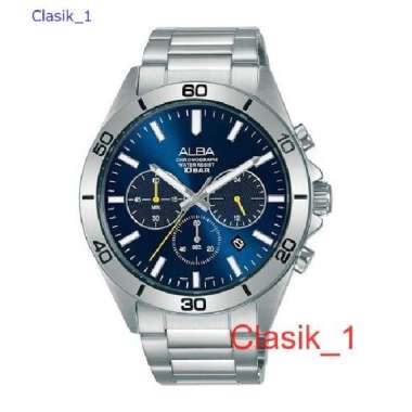Original 100%!! Jam Tangan Alba Pria AT3H25 AT3H25X1