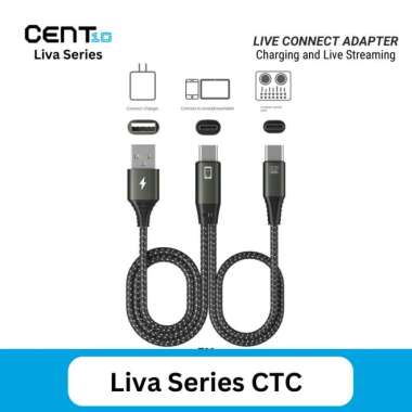CENT10 Liva Series - Live Streaming Cable Adapter iPhone/Android MULTYCOLOUR