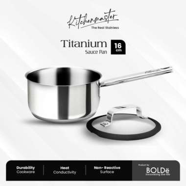 Kitchen Master Stainless Steel Cookware - Saucepan 16 cm