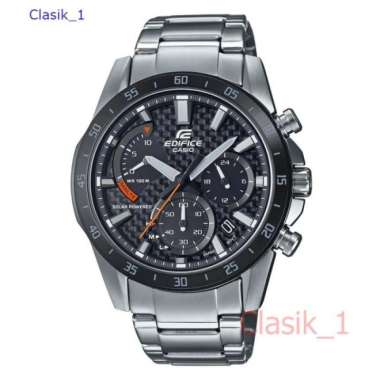 Original 100%!! Casio EDIFICE EQS-930DB-1AVUDF Jam Tangan Pria Solar