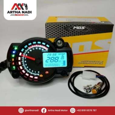Spido Spidometer Speedometer Digital Universal Segala Motor Copy Koso RX2N