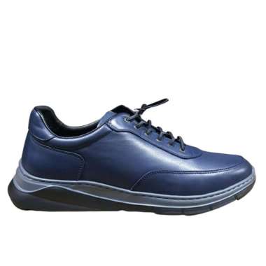 ANDREW ANM20 SEPATU SNEAKER PRIA ORIGINAL SNEAKERS CASUAL KULIT ASLI ORI BIRU NAVY BLUE