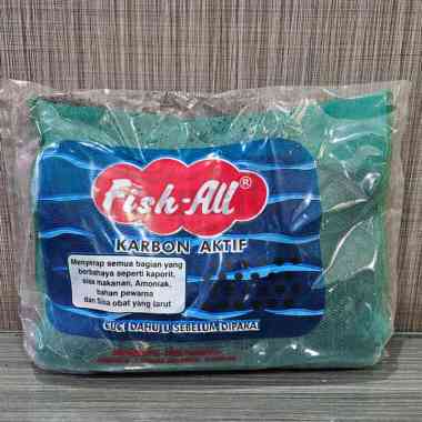 karbon aktif arang 1kg media filter aquarium dan kolam ikan