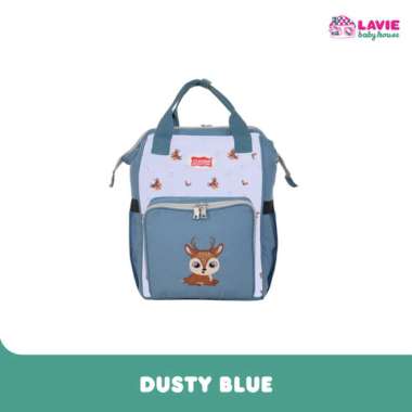 Dialogue Baby Tas Bayi Ransel 2in1 Deerly Series DGT7318 Dusty blue