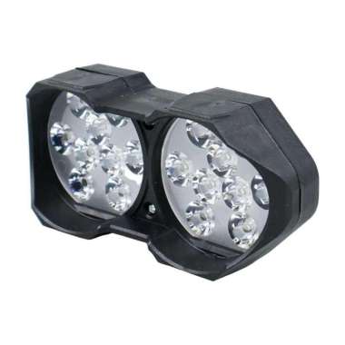 Lampu Tembak Motor Spotlight LED Foglamp ATV IP65 Cool White 18LED 9W U9 Lampu Paling Terang Buat El