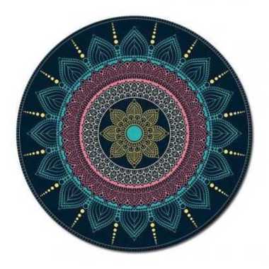 Mouse Pad Bulat Anti Slip Vintage Bohemian 20 cm Mousepad Panjang Kecil Besar Lebar Xxl Xxxl Mouse G
