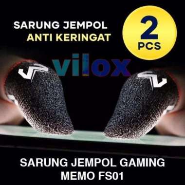 memo fs01 sarung jempol finger sleeve game anti sweat keringat licin