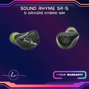 Sound Rhyme SR5 4BA + 1 Dynamic Driver Hybrid Earphone 3.5mm