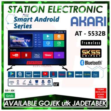 Android Tv Smart Tv Akari 32 Inch At-5532B / 5532B / Akari 5532