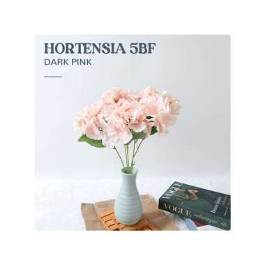Goto Crimson Bunga Hias Mawar Teratai Artificial Flower Buket Plastik HTNS 5BF DP