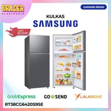 Kulkas 2 Pintu Ungkep Samsung RT38CG6420S9SE 393L RT38 Kulkas Ungkep