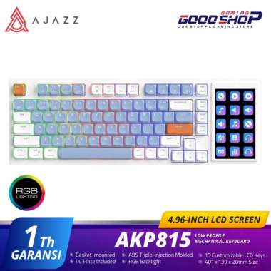AJAZZ AKP815 / AKP 815 75% Gasket-mounted Low-profile Mechanical Keyboard Red Switch