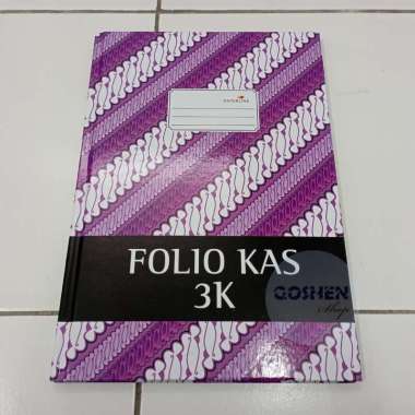 Buku Hard Cover / Hardcover Folio Kas 3 Kolom 3K PAPERLINE SIDU 100 Lembar