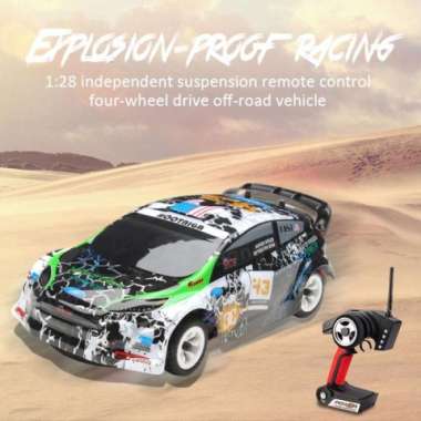 RC MOBIL REMOTE WL K989 RALLY 1/28 2.4G 4WD RTR RC CAR WL K989