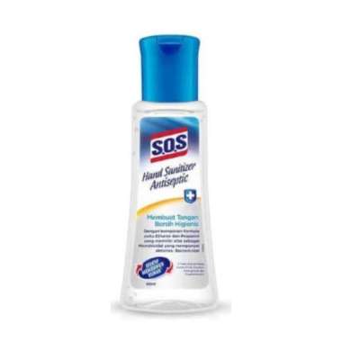 SOS HAND SANITIZER ANTISEPTIC 60 ML