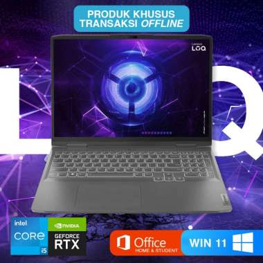 Lenovo LOQ 15IRX9 i5-13450HX 12GB 512GB SSD RTX3050144Hz Win 11+OHS