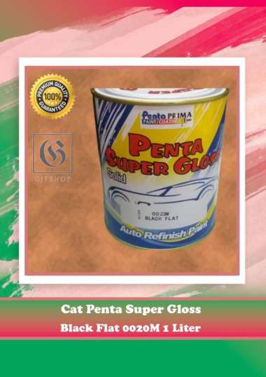 Cat Duco Penta Super Gloss Black Flat 1 Liter
