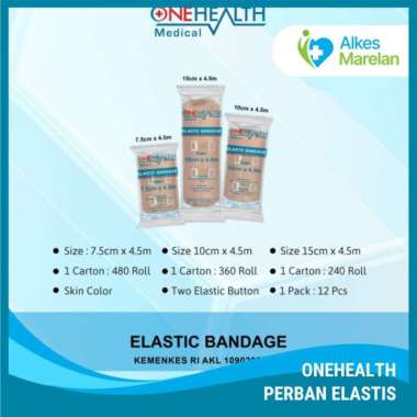 ONEHEALTH - Perban Elastis Onehealth / Elastic Bandage Onehealth 15cm x 4,5m