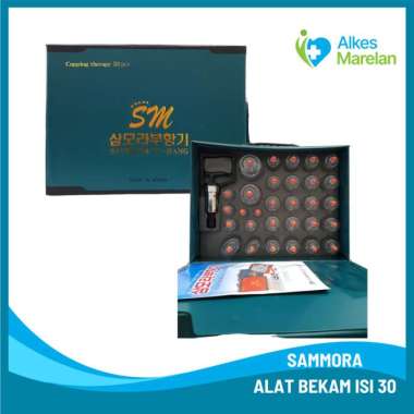 SAMMORA - Alat Bekam Sammora Premium Biru / Paket Kop Angin sammora 30