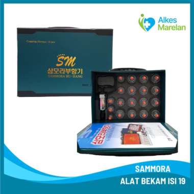 SAMMORA - Alat Bekam Sammora Premium Biru / Paket Kop Angin sammora 19