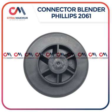 Connector Blender Philips HR 2115 2116 2061 2071 1741 Series Gear Konektor Plastik Hitam