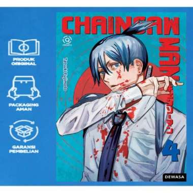 Komik Manga : Chainsaw Man Vol 4 Multivariasi Multicolor