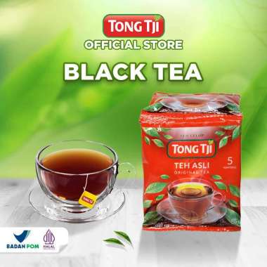 Tong Tji Black Tea / Teh Hitam Teh Celup Harga Per Sachet