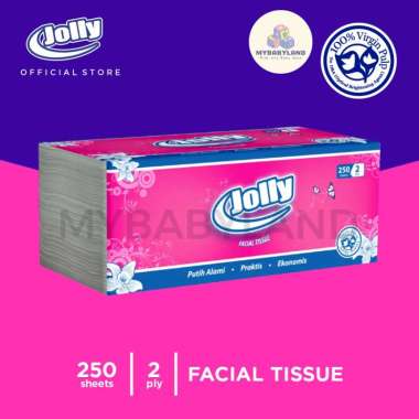 Jolly Tissue | Tissue Jolly | Tisu Jolly | Tissue Jolly 250s | Tissue Kering | Tissue Ekonomis | 2 P