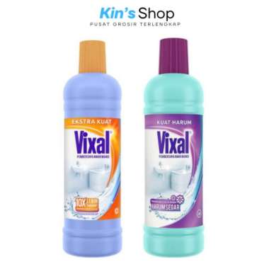 Vixal Pembersih Porselen Kamar Mandi & Kerak Toilet 470 Ml Vixal Kuat Harum