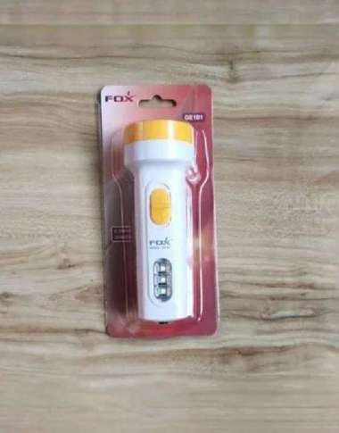 Senter Tangan LED FOX GE 101 Senter Terang dan Emergency lamp Charge