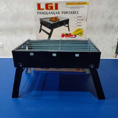 alat pemanggang / panggangan portable /grill barbeque / panggang sate - panggang biasa