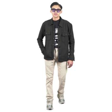 Dobujack Jacket Micro Twill Plain Black L