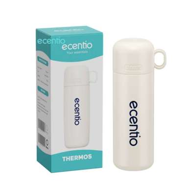 ecentio - Bullet Thermos Mug 500ml White