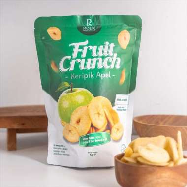 Fruit Crunch Keripik Apel 50g ( Kripik Buah Apple Chips )