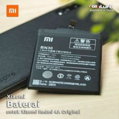 Xiaomi Baterai Batre Battery Redmi 4A BN30 - 3030mAh BN-30 Original