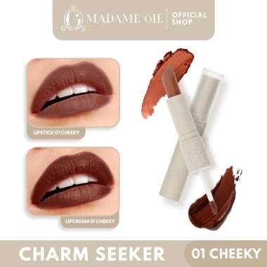 MURAH - Madame Gie Charmseeker 2in1 Ombre 7gram 01 Cheeky