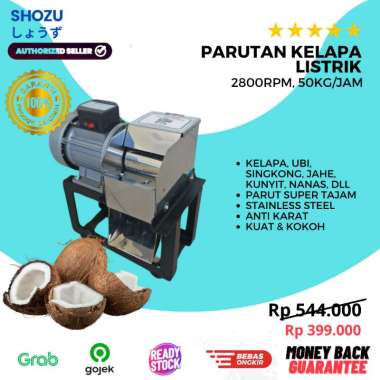 Mesin Parut Kelapa Listrik Halus Stainless Parutan Kelapa Corong ORIGINAL