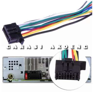 Socket Kabel Audio Head Unit Tape Pioneer FH-S505BT DEH MVH DVH AVH