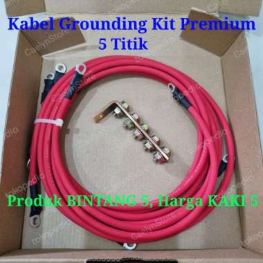 Ground Wire Kit Kabel Grounding Mobil 8 awg 8awg 5 Titik High Quality