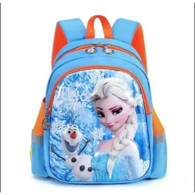 Tas ransel anak perempuan PAUD TK karakter frozen disney ter Tas anak Biru