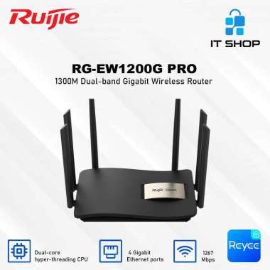 RUIJIE RG-EW1200G PRO 1300M Dual-band Gigabit Wireless Router