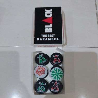 Biji karambol / koin karambol / karambol / coin karambol Black