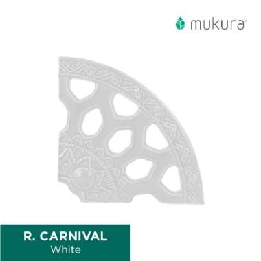 Roster Keramik Granit Mukura Carnival 30 x 30 cm White