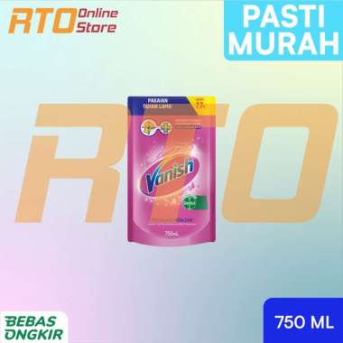 Vanish Cair Refill Penghilang Noda Pakaian PINK 750ML