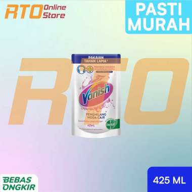 Vanish Cair Refill Penghilang Noda Pakaian WHITE 425ML