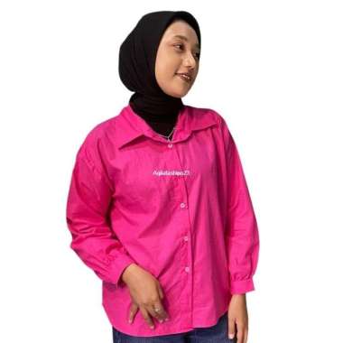 Kemeja Katun | Kemeja Wanita | Atasan Wanita | Katun Riyani by Aqila Fashion puchia
