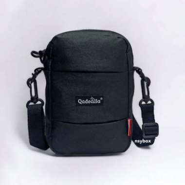 TAS SELEMPANG HP / TAS HP SELEMPANG / TAS HP PRIA WANITA - Hitam Black