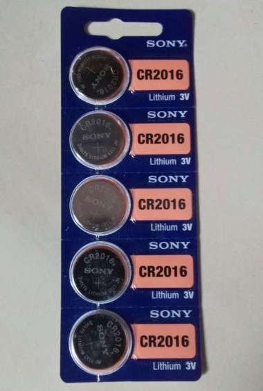 Baterai CR2016 Batere Kancing CR 2016 Asli Original