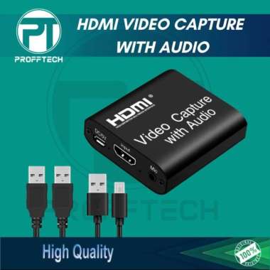 VIDEO CAPTURE (USB 2.0 - HDMI) / HDMI CAPTURE - USB 2.0 + AUDIO